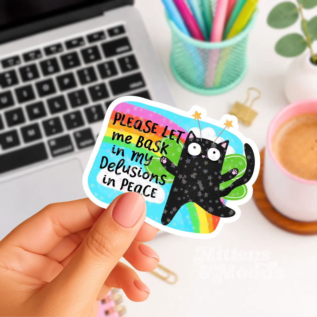Stickers - Please Let Me Bask ...
