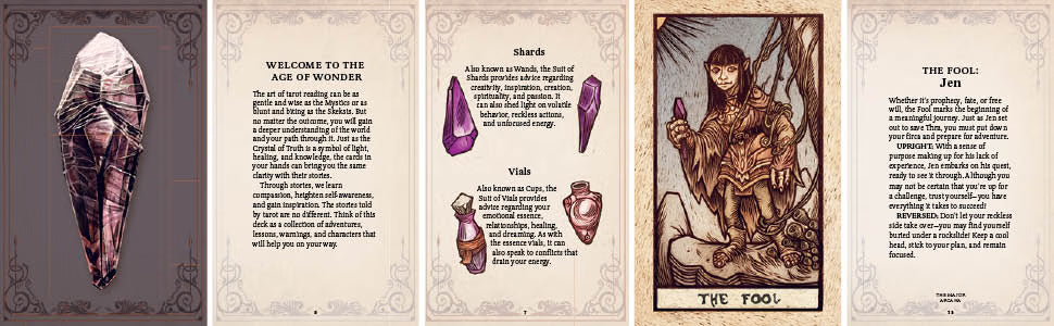 The Dark Crystal Tarot Deck