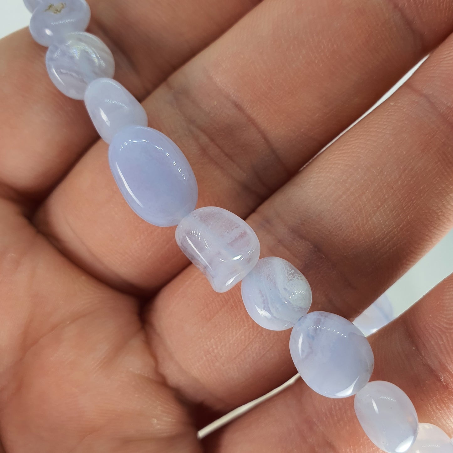 Crystals - Agate (Blue Lace) Bracelet