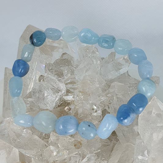 Crystals - Aquamarine Bracelet