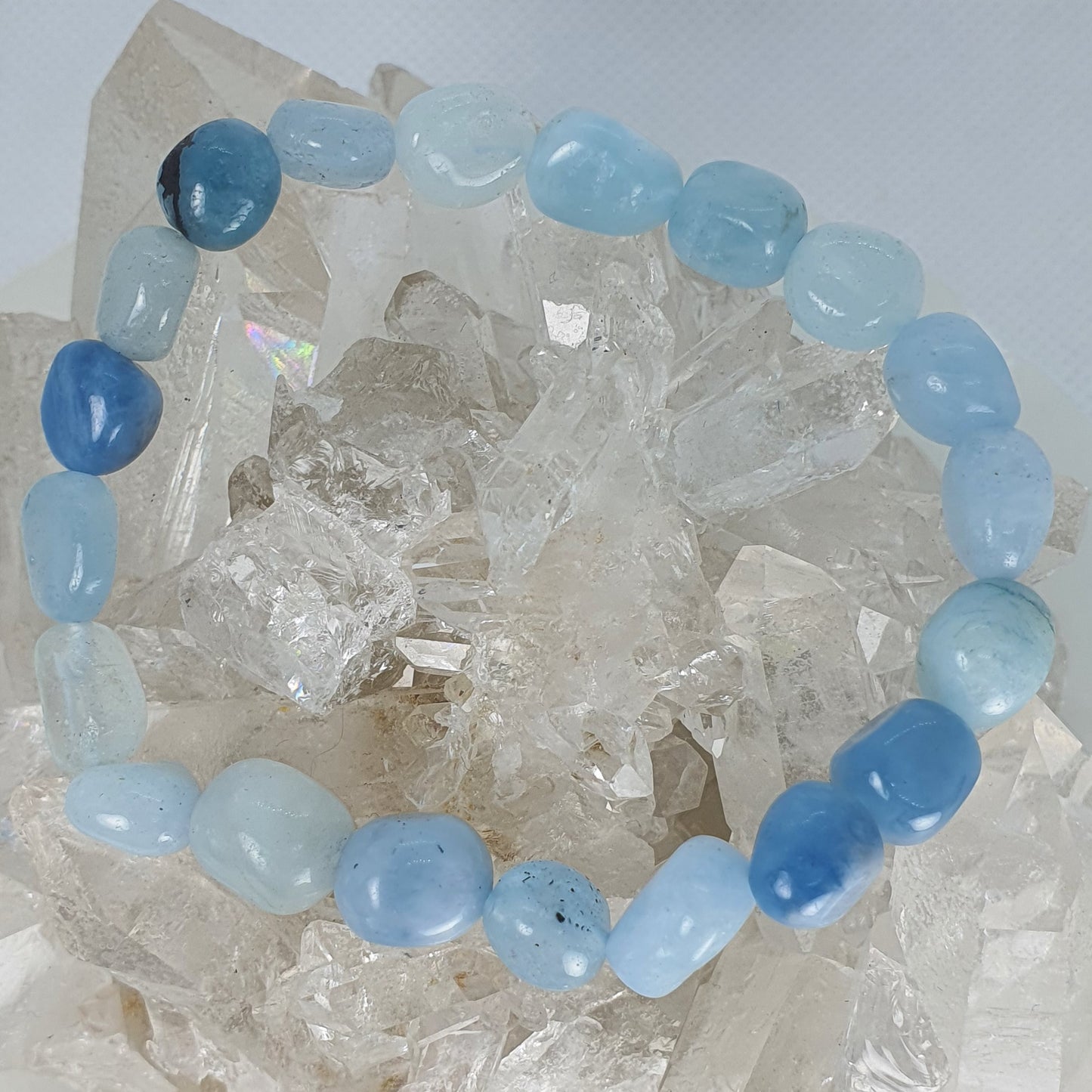 Crystals - Aquamarine Bracelet