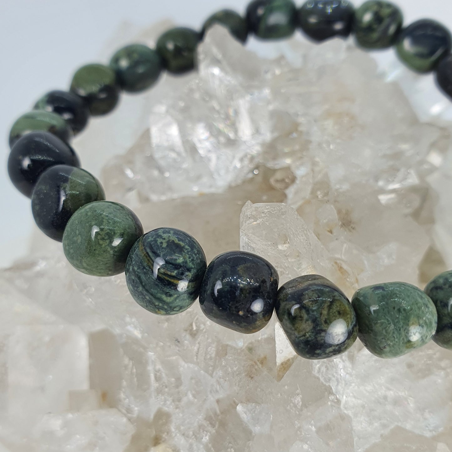 Crystals - Jasper (Kambaba) Bracelet (Tumbled Bead)