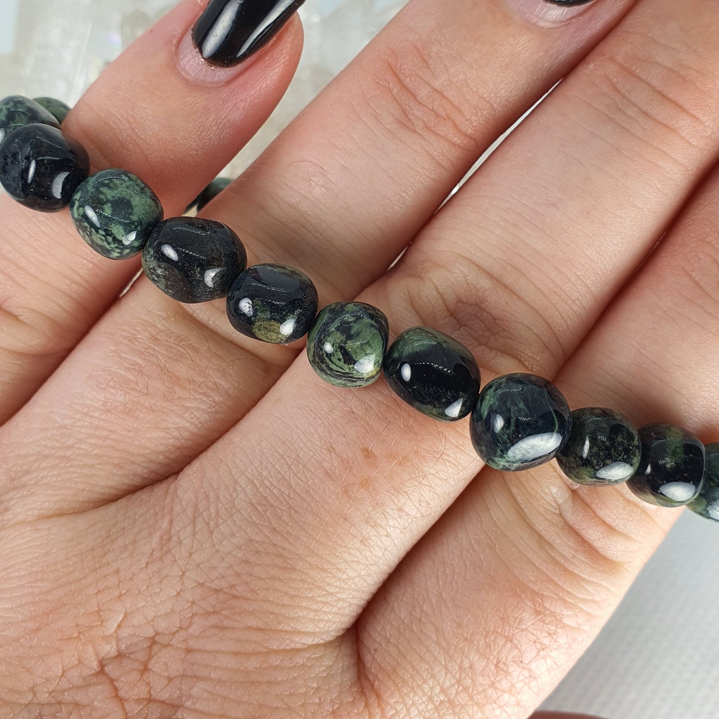 Crystals - Jasper (Kambaba) Bracelet (Tumbled Bead)