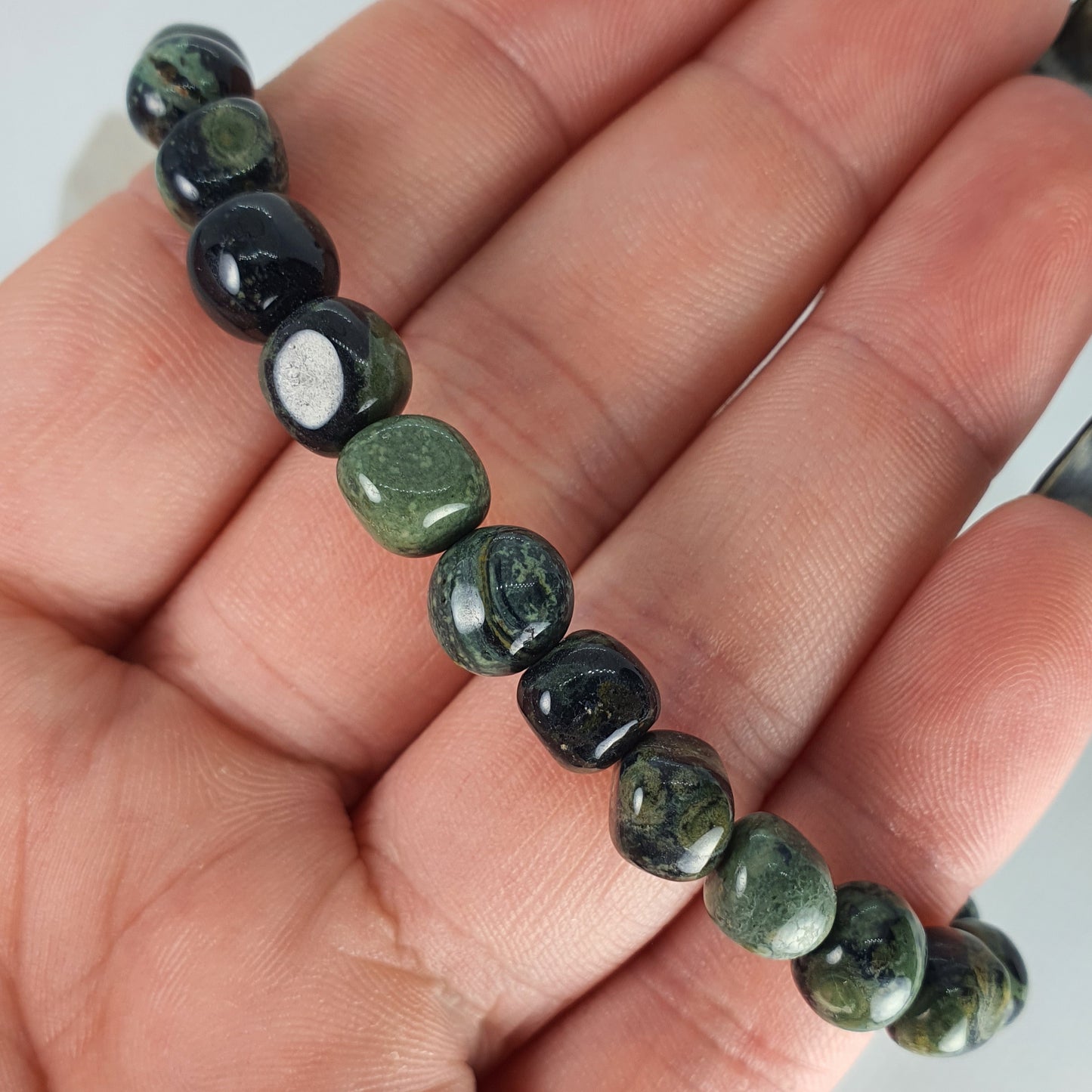 Crystals - Jasper (Kambaba) Bracelet (Tumbled Bead)