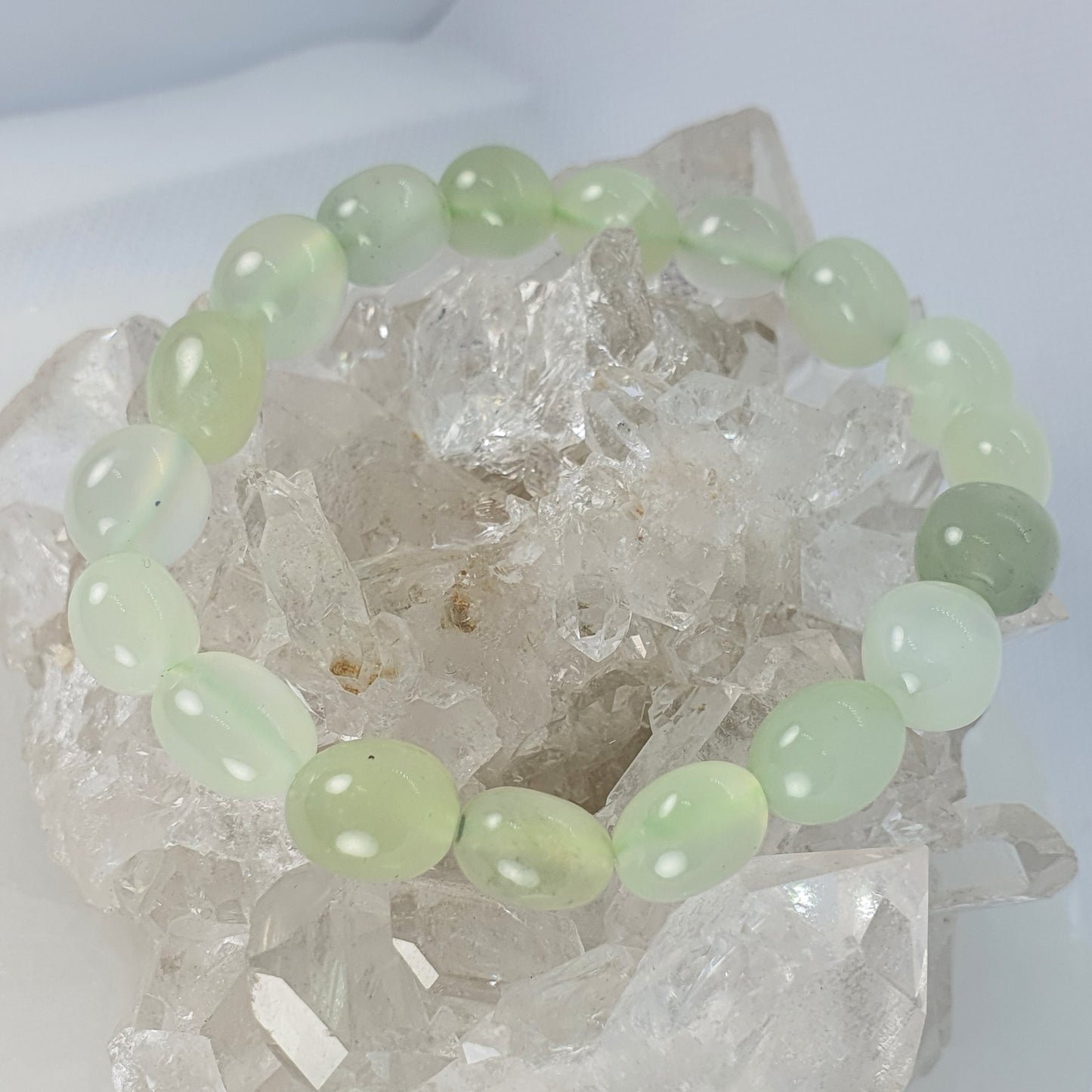 Crystals - Jade Bracelet (Tumbled Bead)