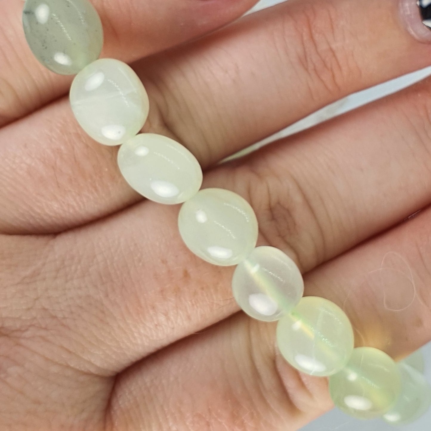 Crystals - Jade Bracelet (Tumbled Bead)