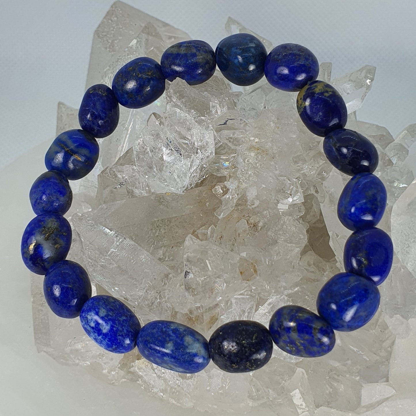 Crystals - Lapis Lazuli Bracelet (Tumbled Bead)