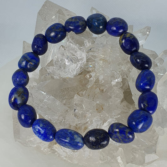 Crystals - Lapis Lazuli Bracelet (Tumbled Bead)