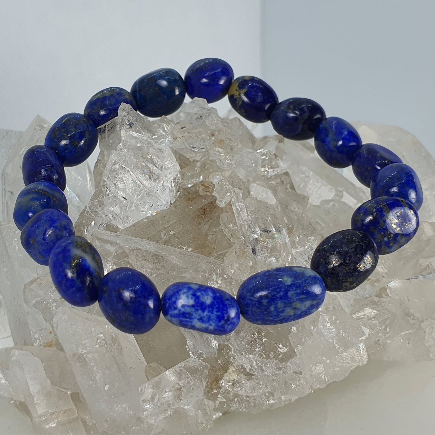 Crystals - Lapis Lazuli Bracelet (Tumbled Bead)