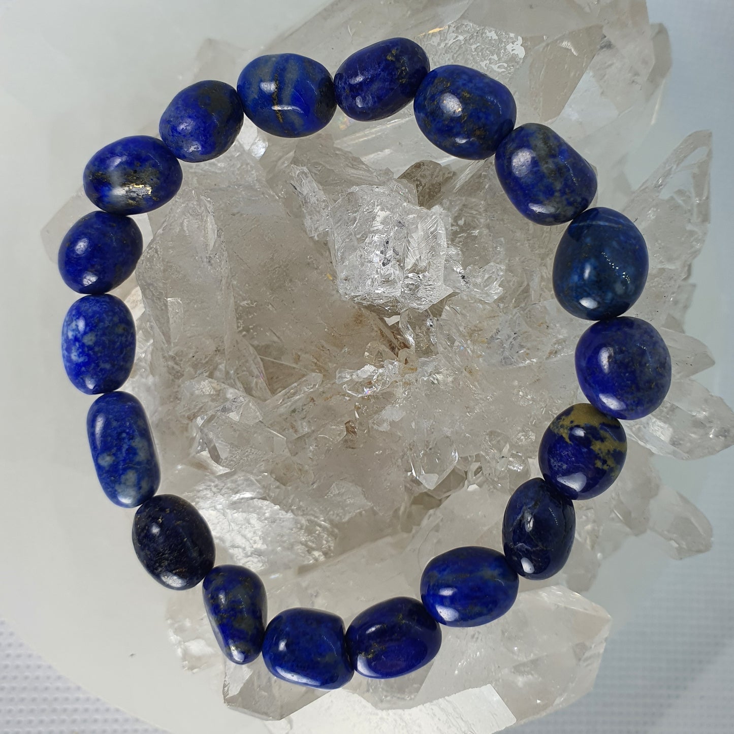 Crystals - Lapis Lazuli Bracelet (Tumbled Bead)