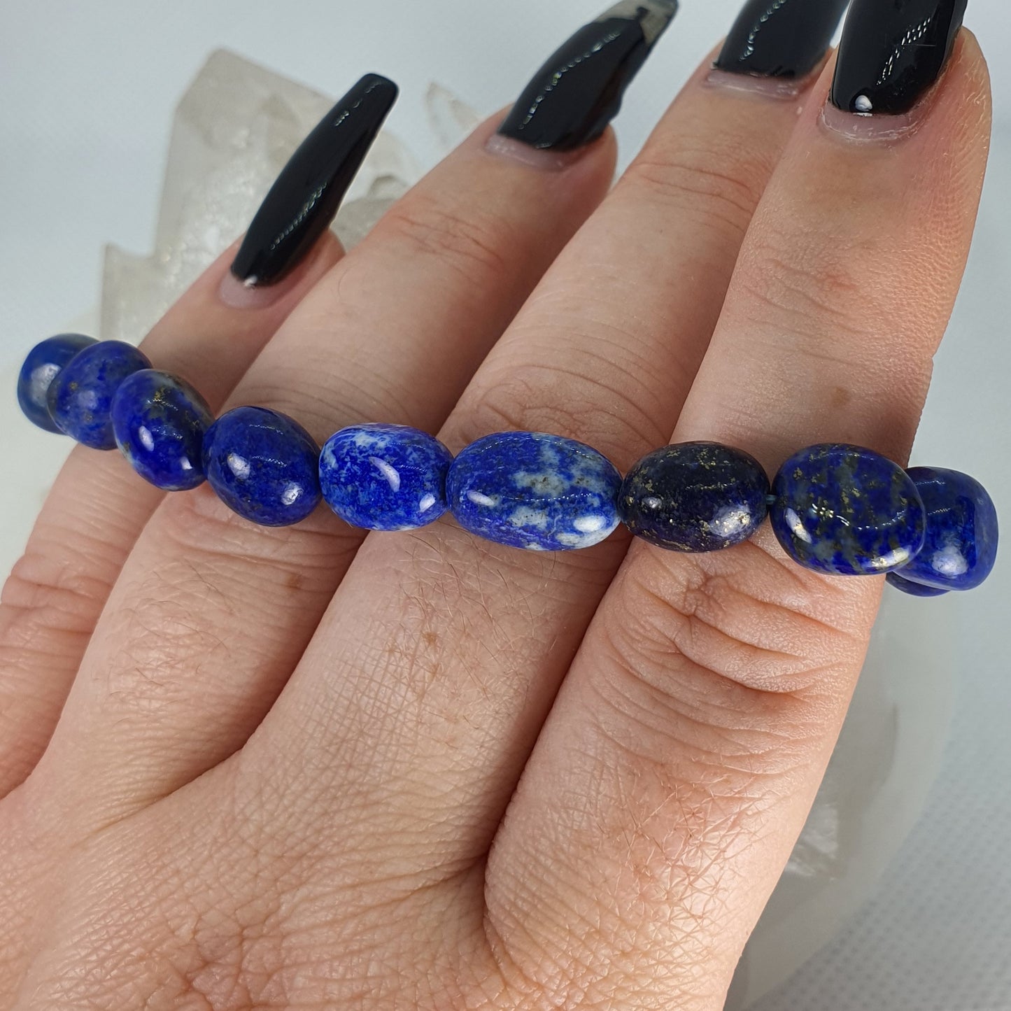 Crystals - Lapis Lazuli Bracelet (Tumbled Bead)
