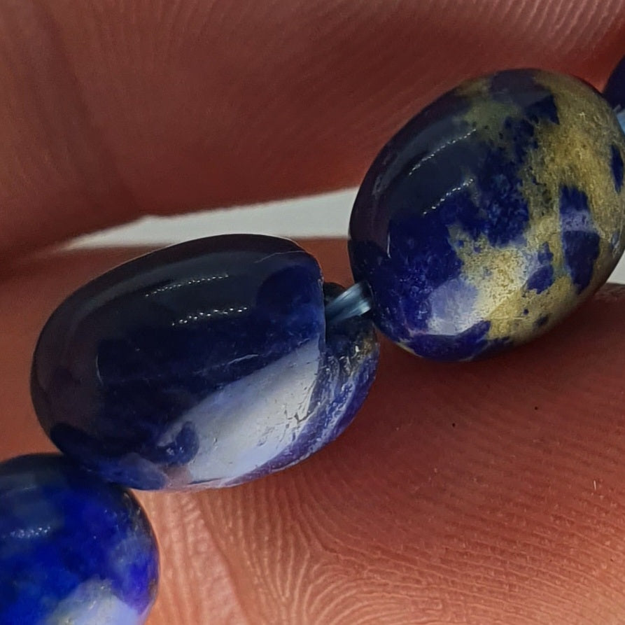 Crystals - Lapis Lazuli Bracelet (Tumbled Bead)