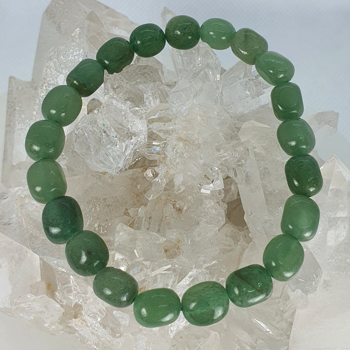 Crystals - Aventurine (Green - Tumbled) Bracelet