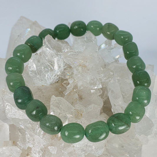 Crystals - Aventurine (Green - Tumbled) Bracelet