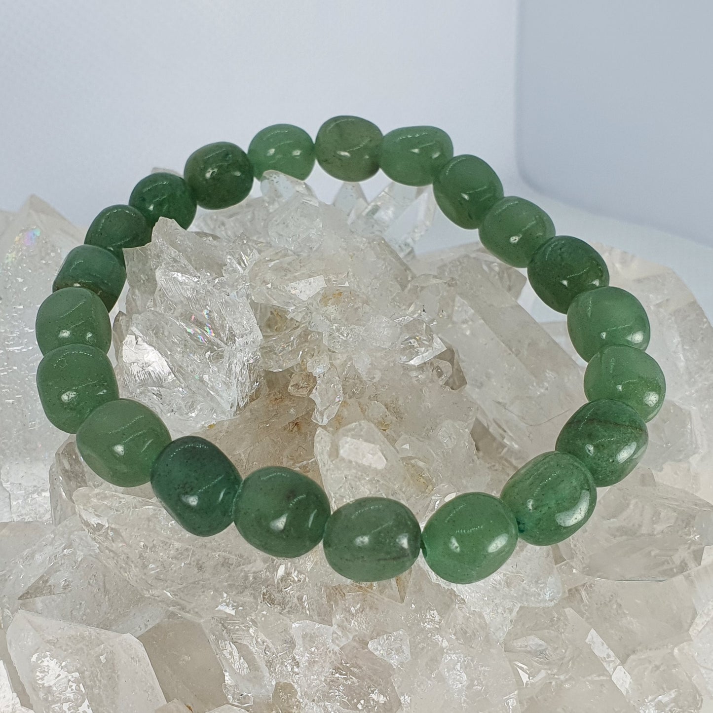 Crystals - Aventurine (Green - Tumbled) Bracelet