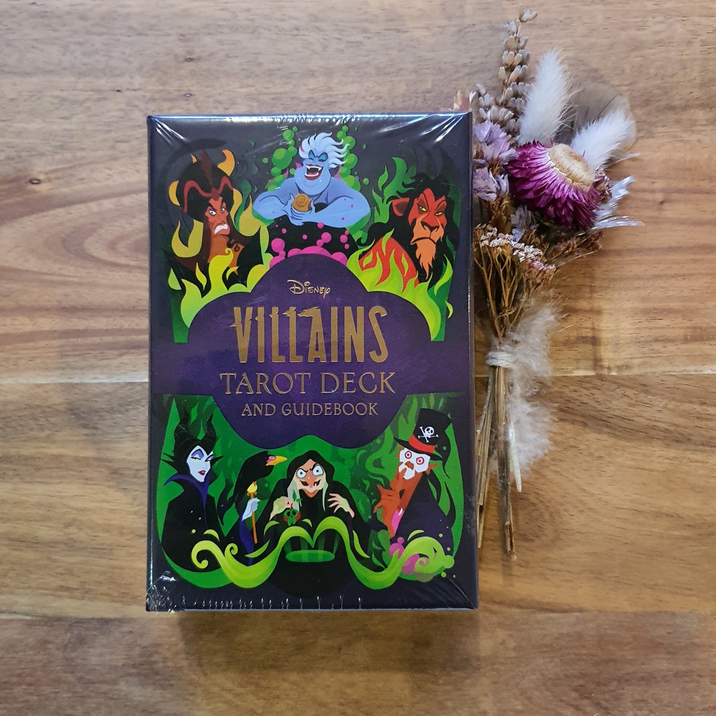 Disney Villains Tarot Deck & Guidebook