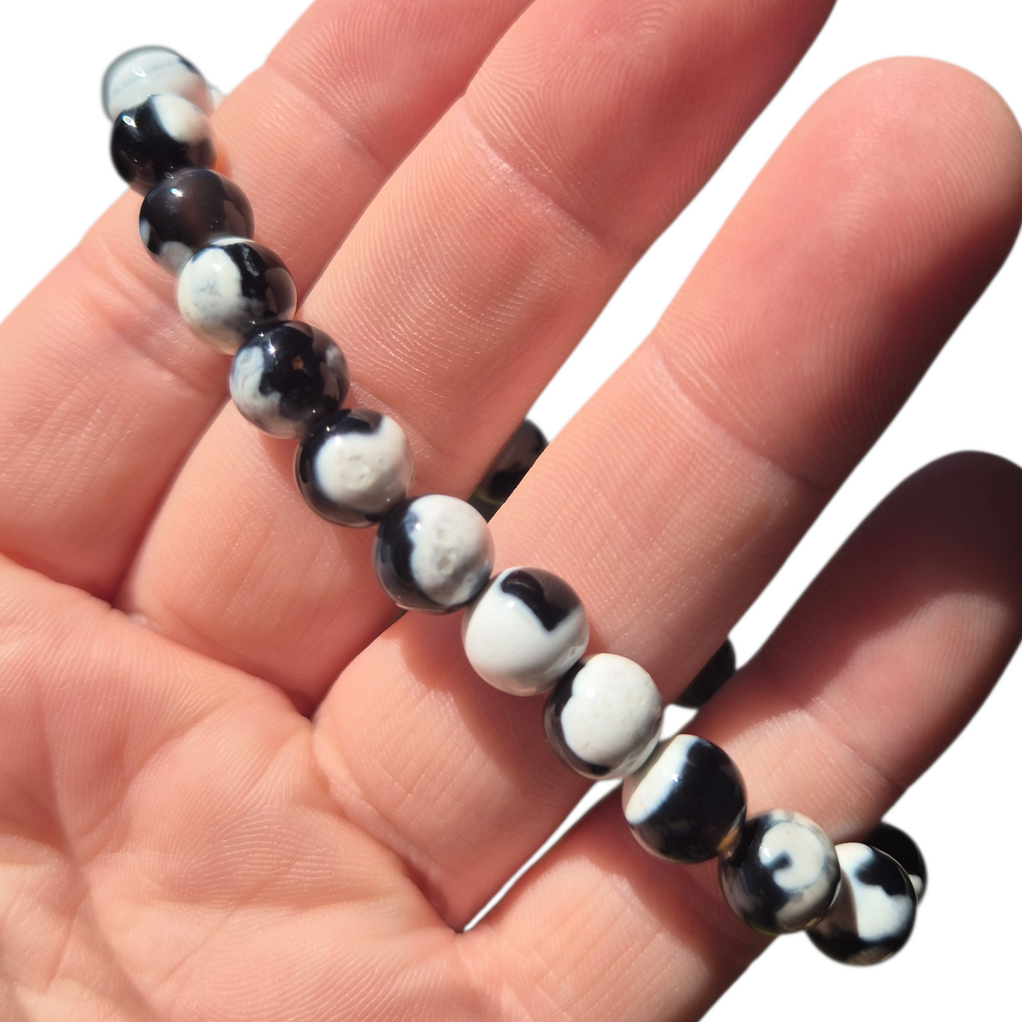 Crystals - Orca Agate Bracelet