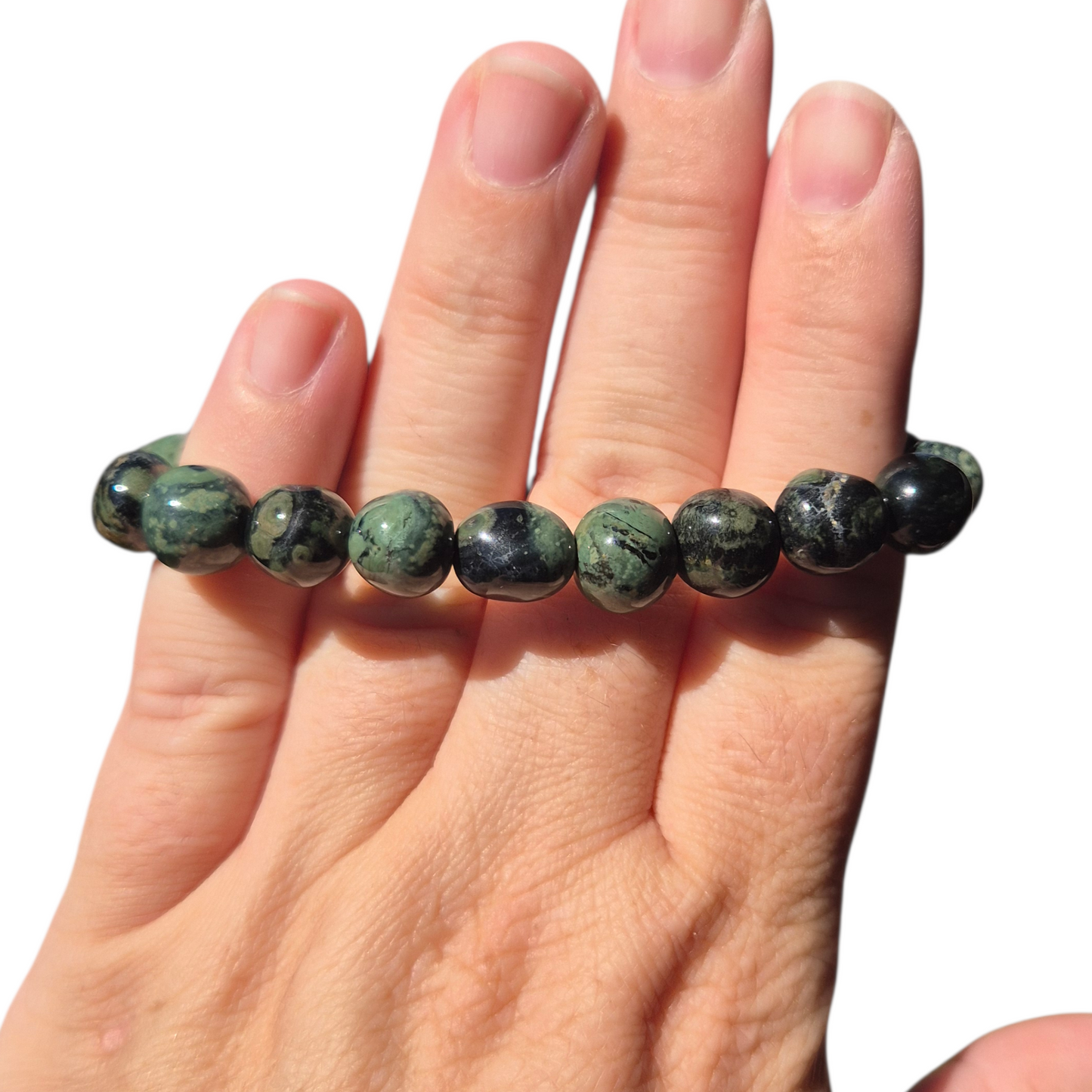 Crystals - Jasper (Kambaba) Bracelet (Tumbled Bead)