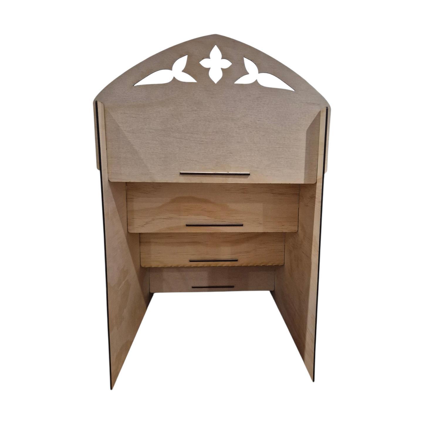 Gothic Cathedral Display Stand - 30cm Wide - Topper 1