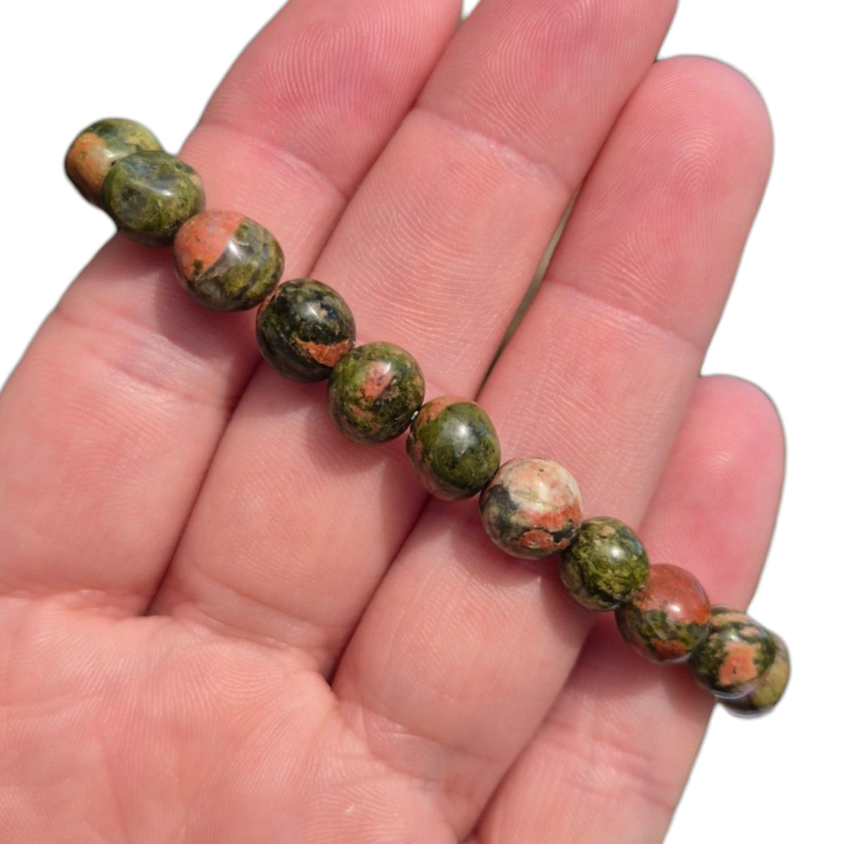 Crystals - Unakite Bracelet