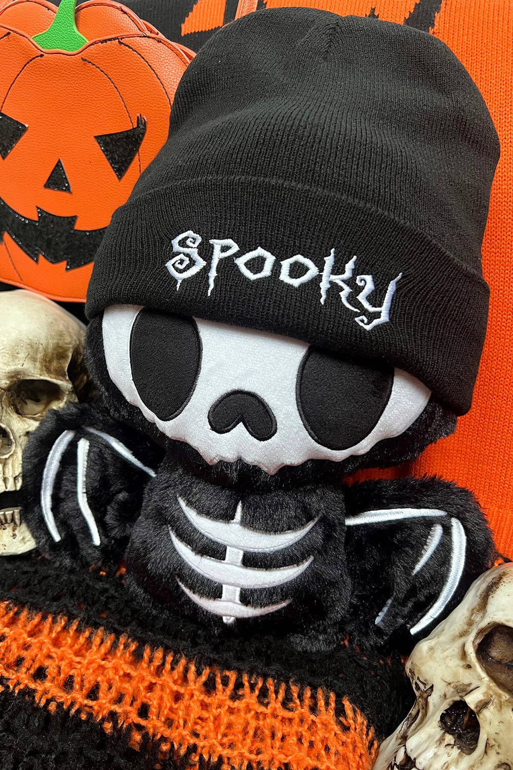 Plushies - Skeleton "I am Night" Bat