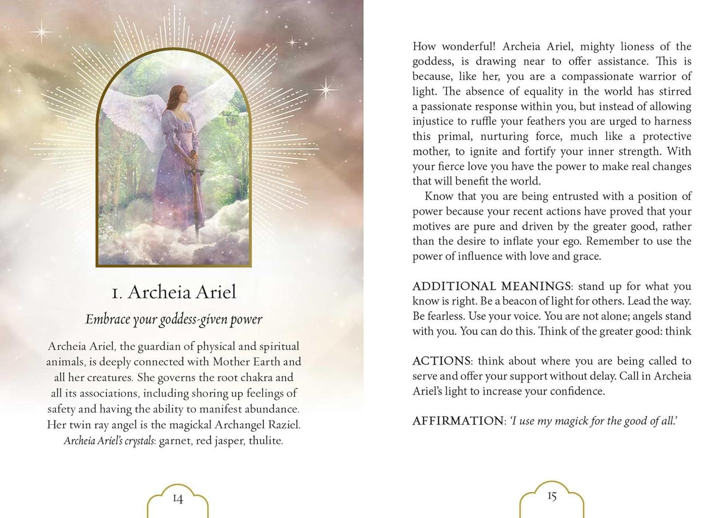 Divine Feminine Archangel Oracle