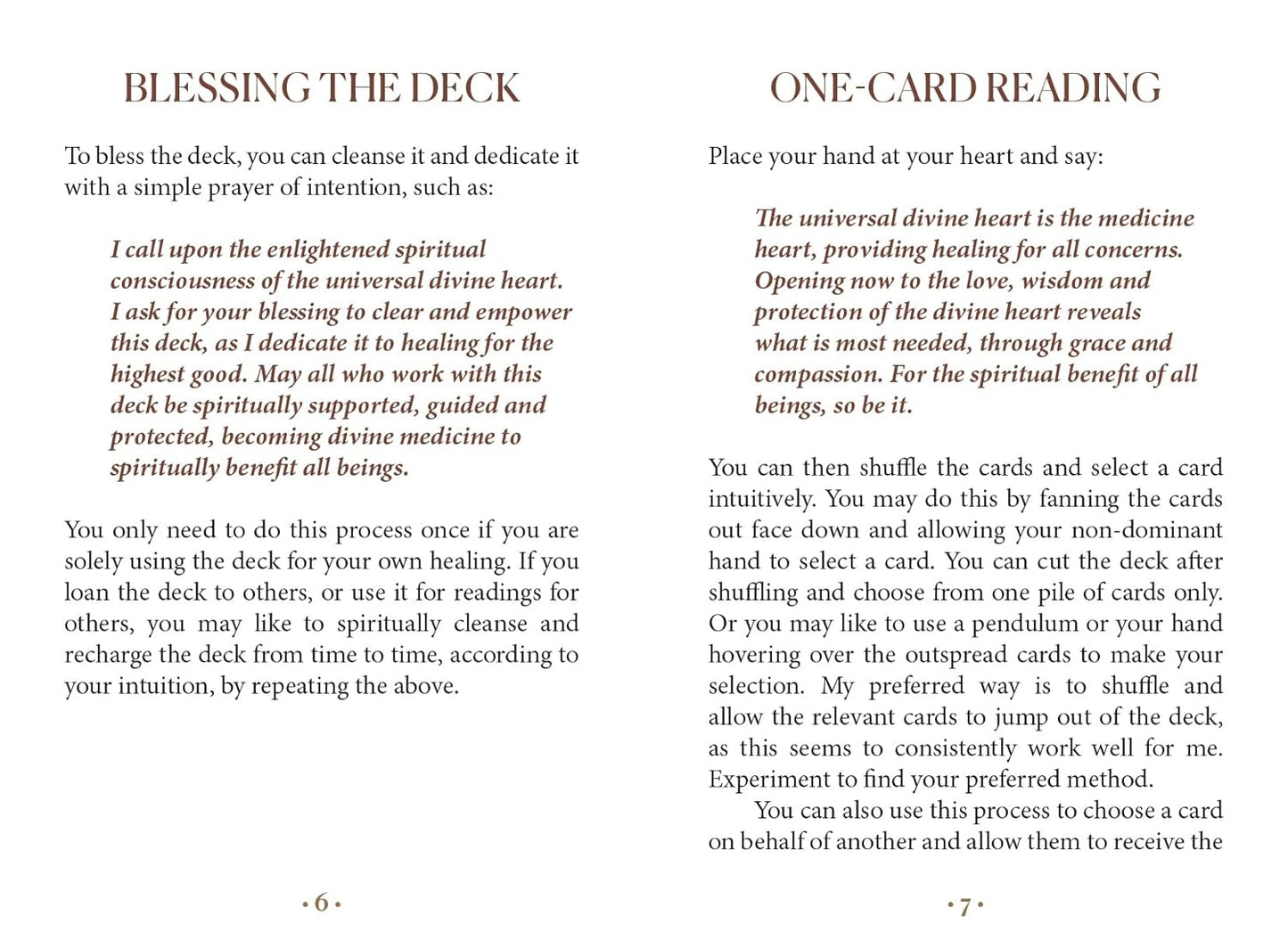 Medicine Heart Oracle - Pocket Edition