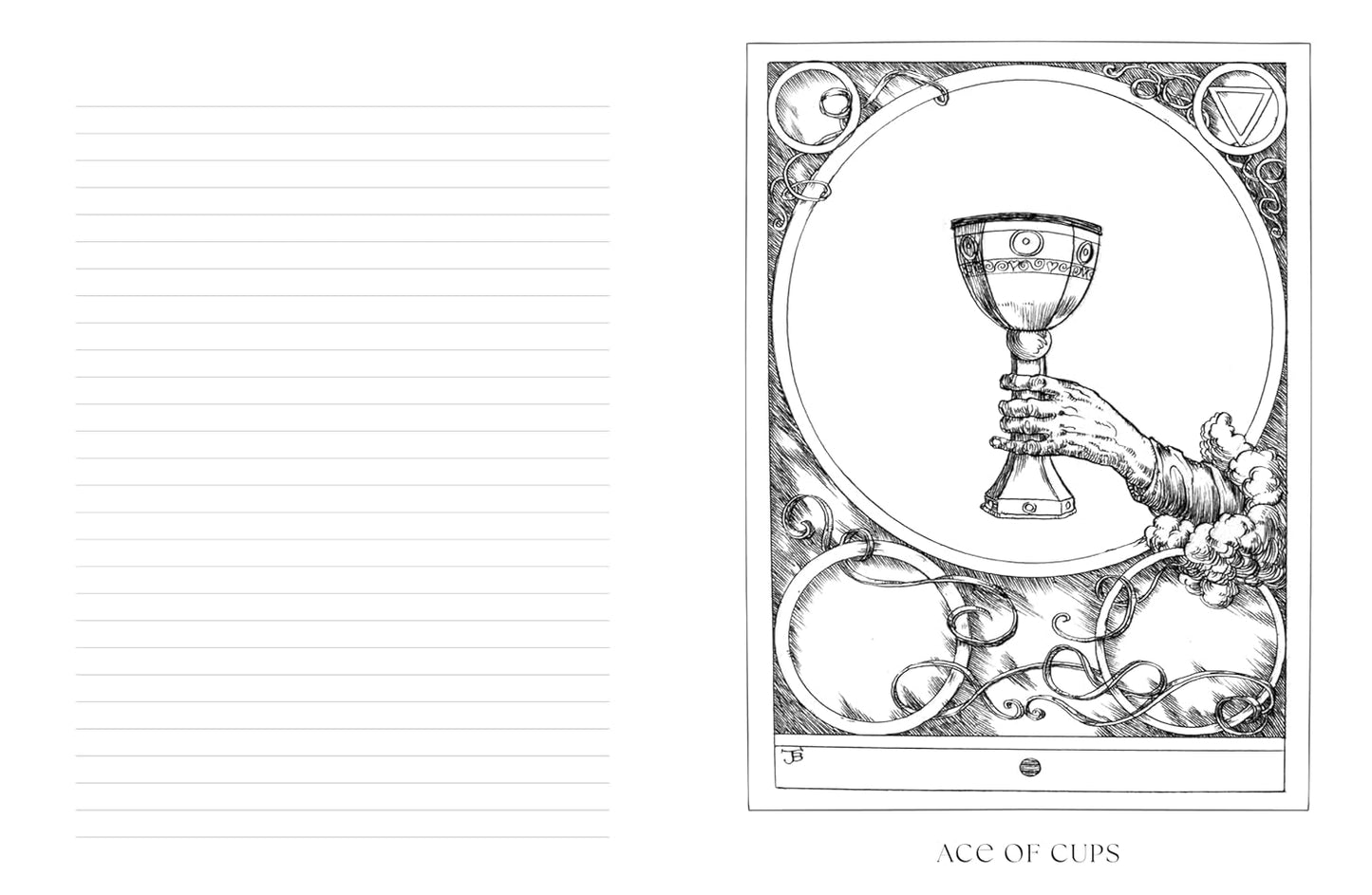 Tarot Journal & Colouring Book