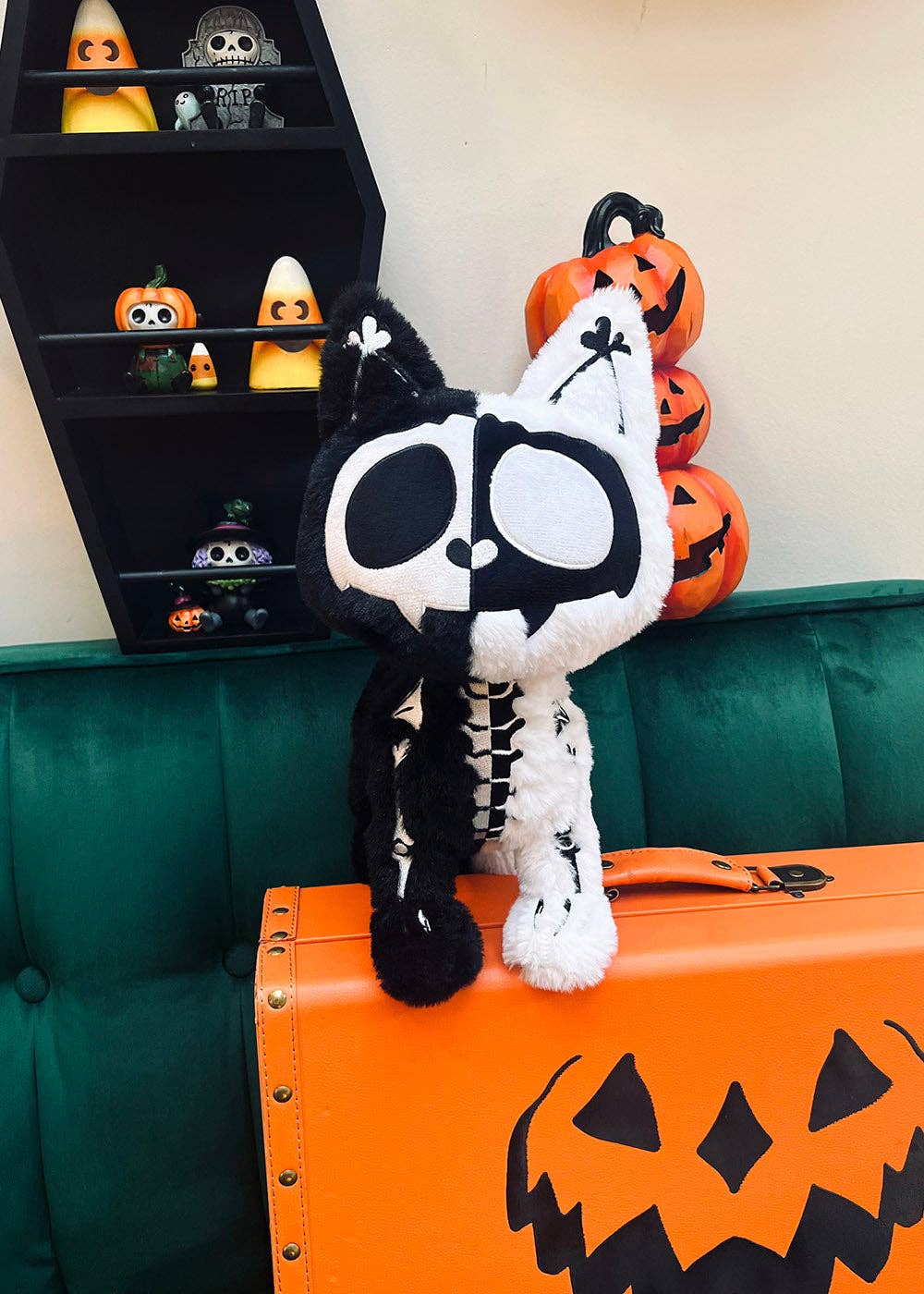 Plushies - Black & White Splitzokitty