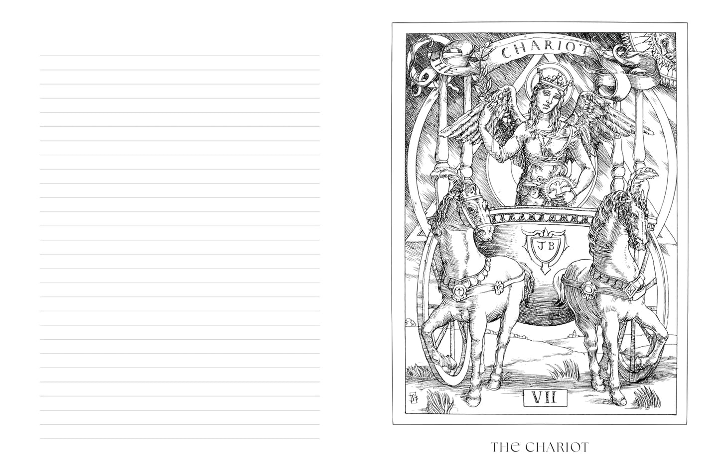 Tarot Journal & Colouring Book