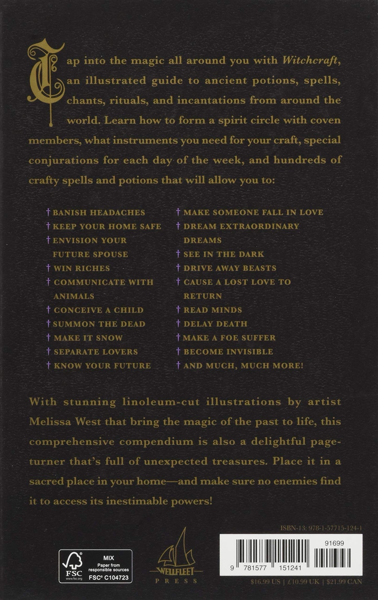 Witchcraft: A Handbook of Magic Spells and Potions
