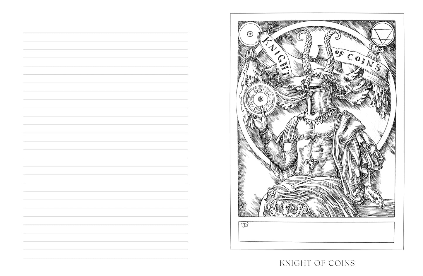 Tarot Journal & Colouring Book