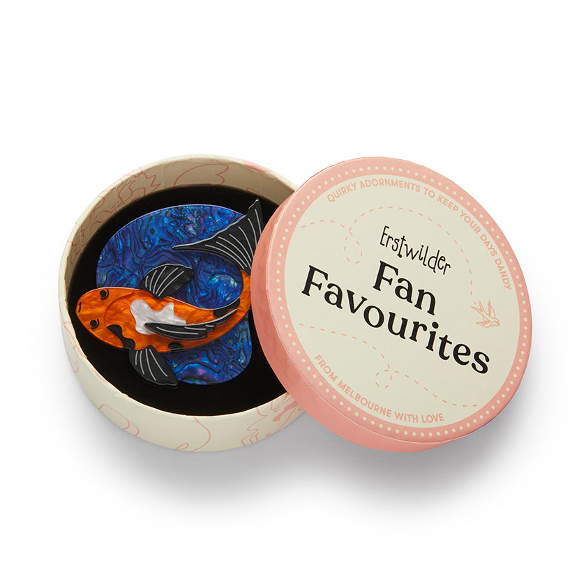 Erstwilder - Nishikigoi Brooch