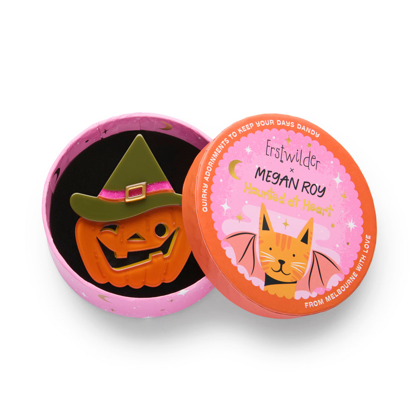 Erstwilder - Witch O'Lantern Brooch