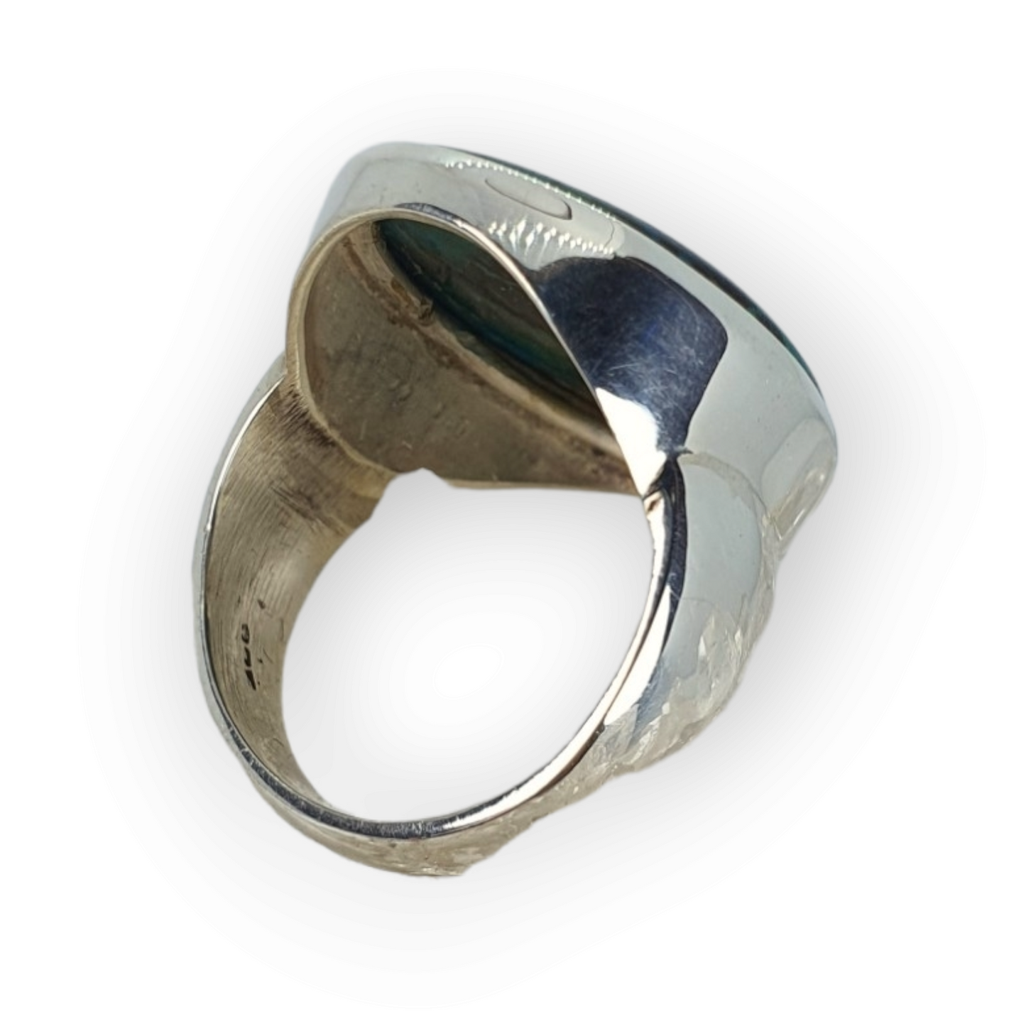 Crystals - Chrysocolla Ring - Sterling Silver