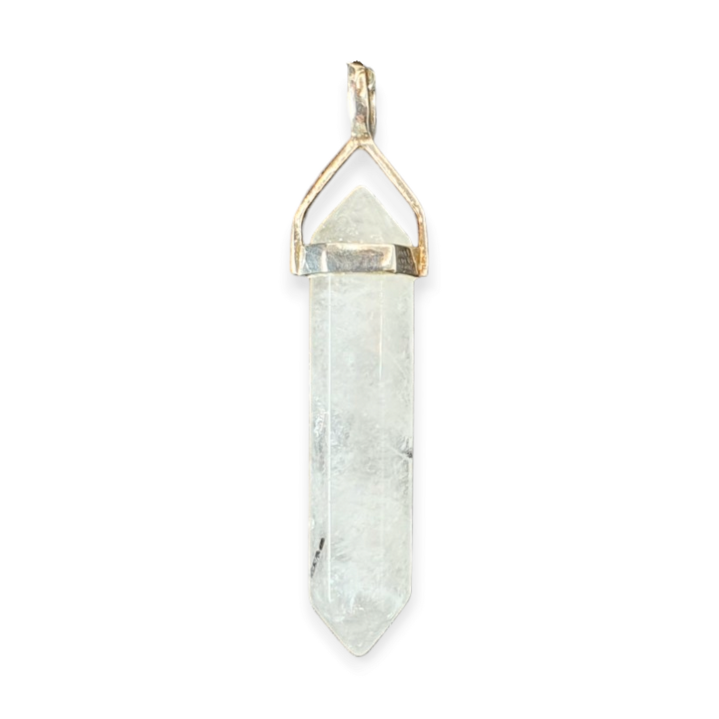 Crystals - Double Terminate Pendants - Sterling Silver