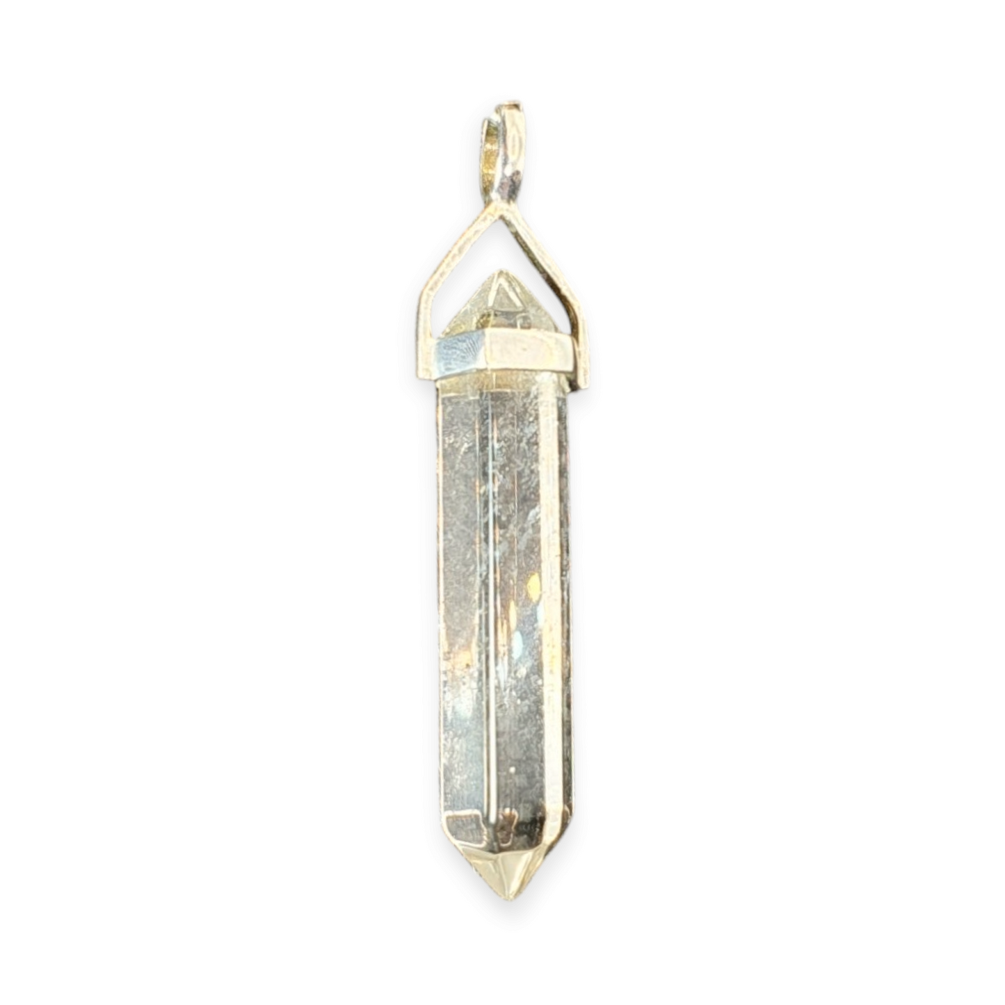 Crystals - Double Terminate Pendants - Sterling Silver