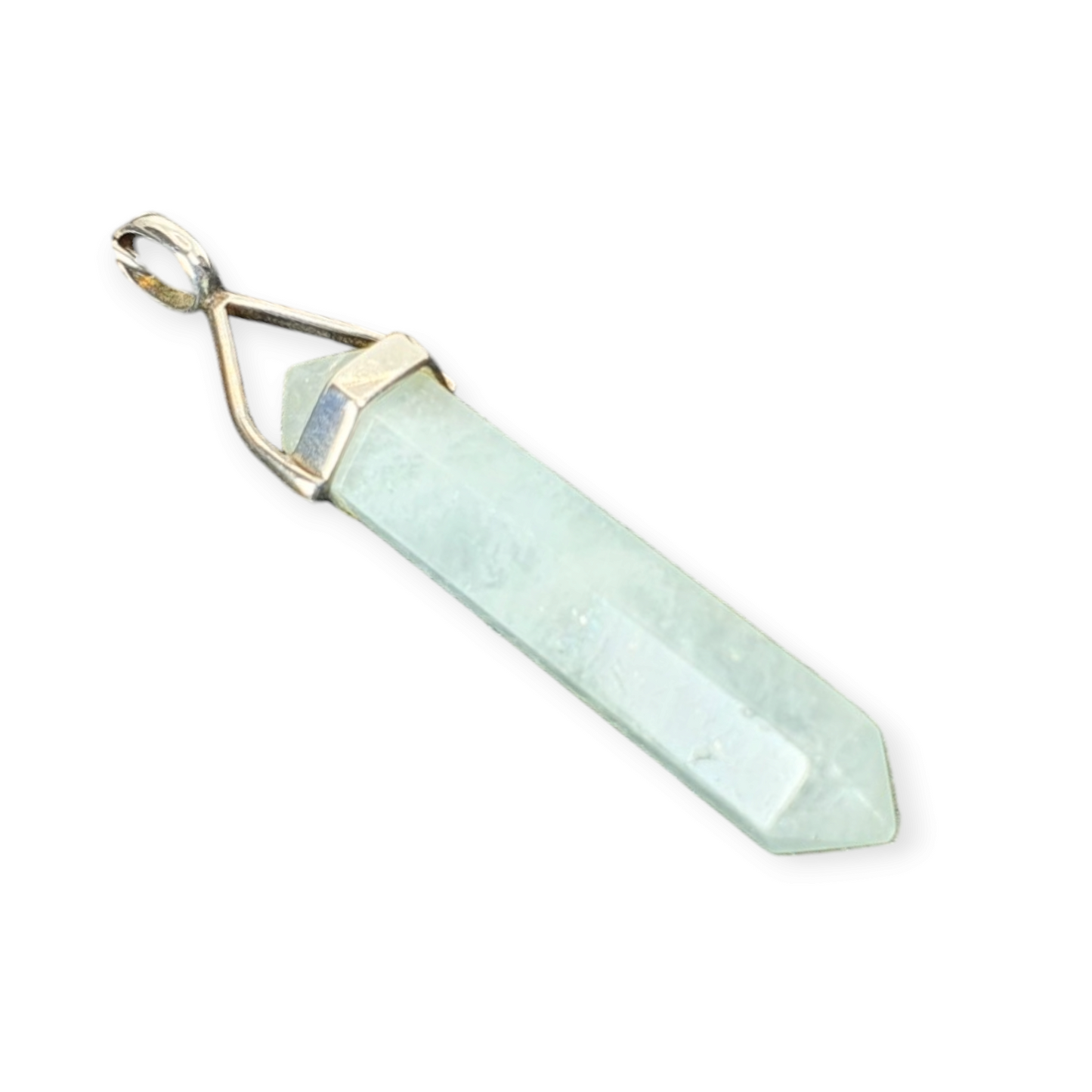 Crystals - Double Terminate Pendants - Sterling Silver