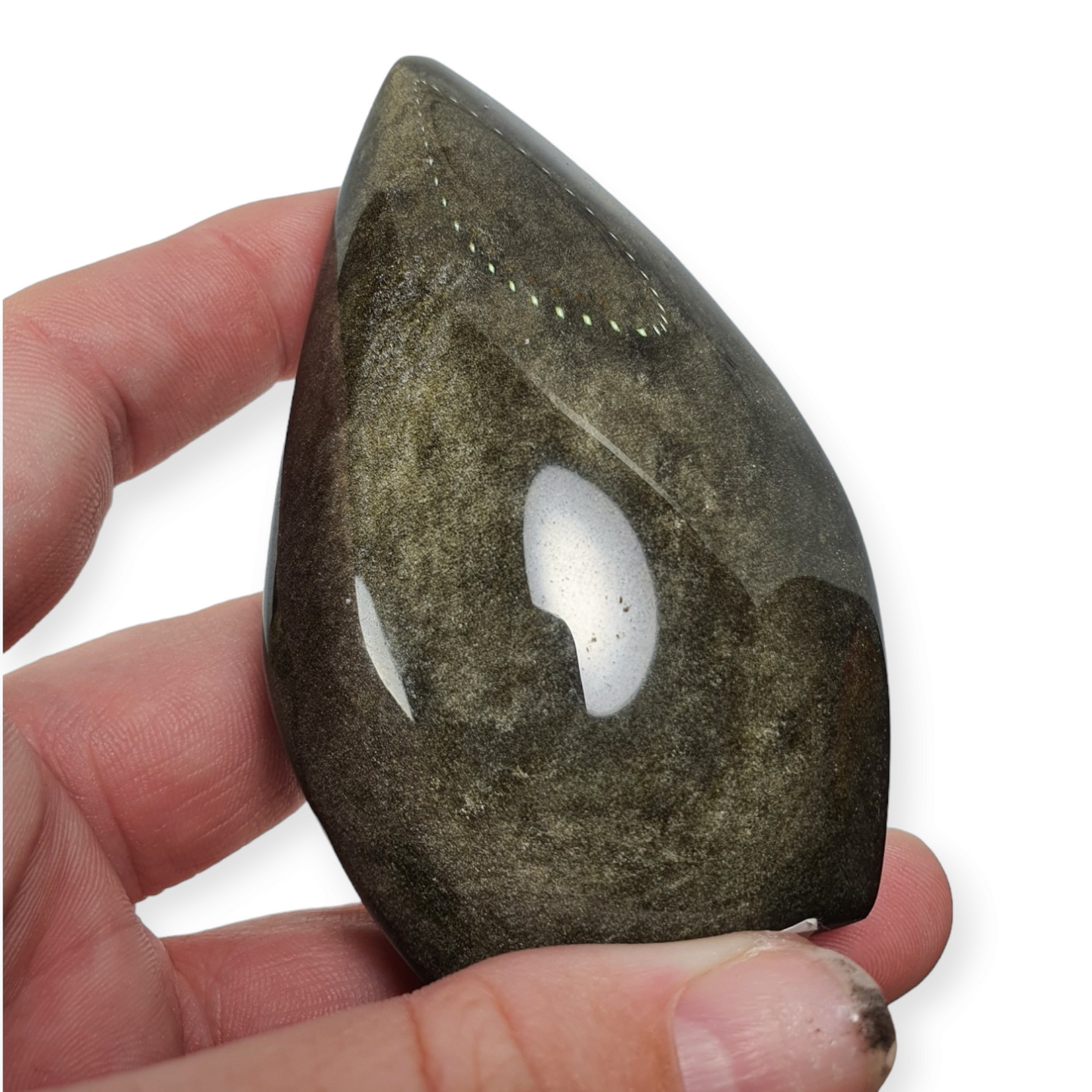 Crystals - Obsidian (Gold Sheen) Polished Freeform