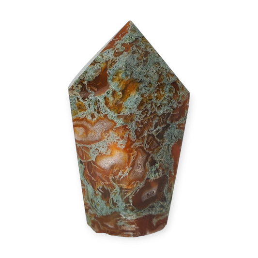 Crystals - Moss Agate (Red and Green) Generator/Point