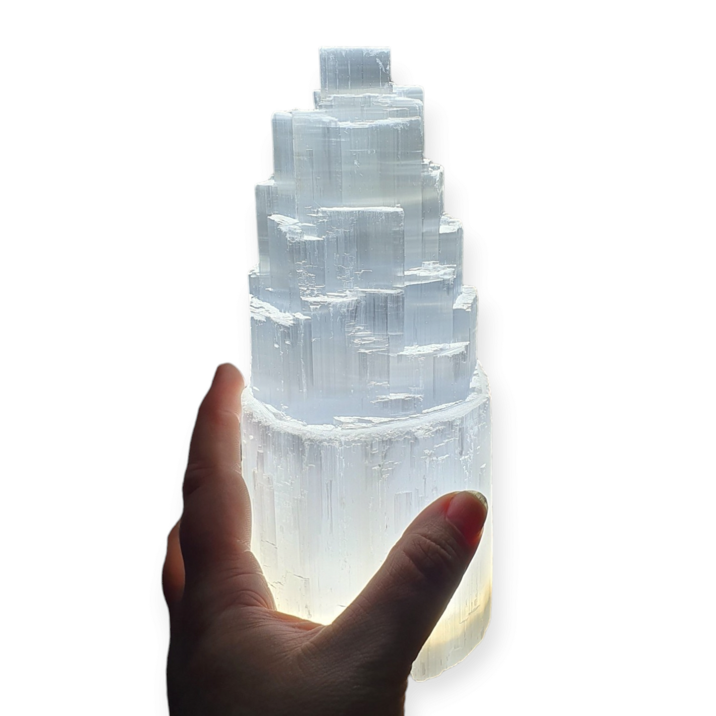Crystals - Selenite Lamp (with or without LED light base)