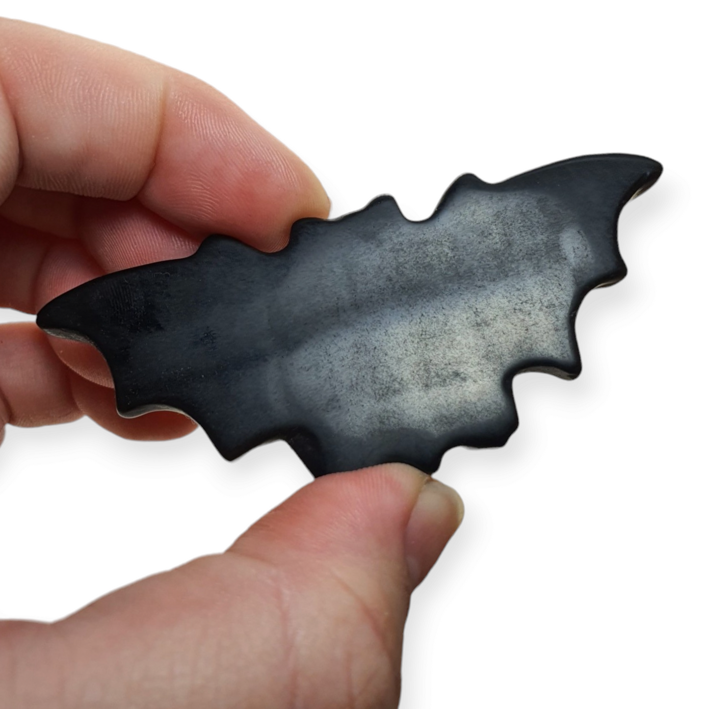 Crystals - Black Obsidian Bat Carvings