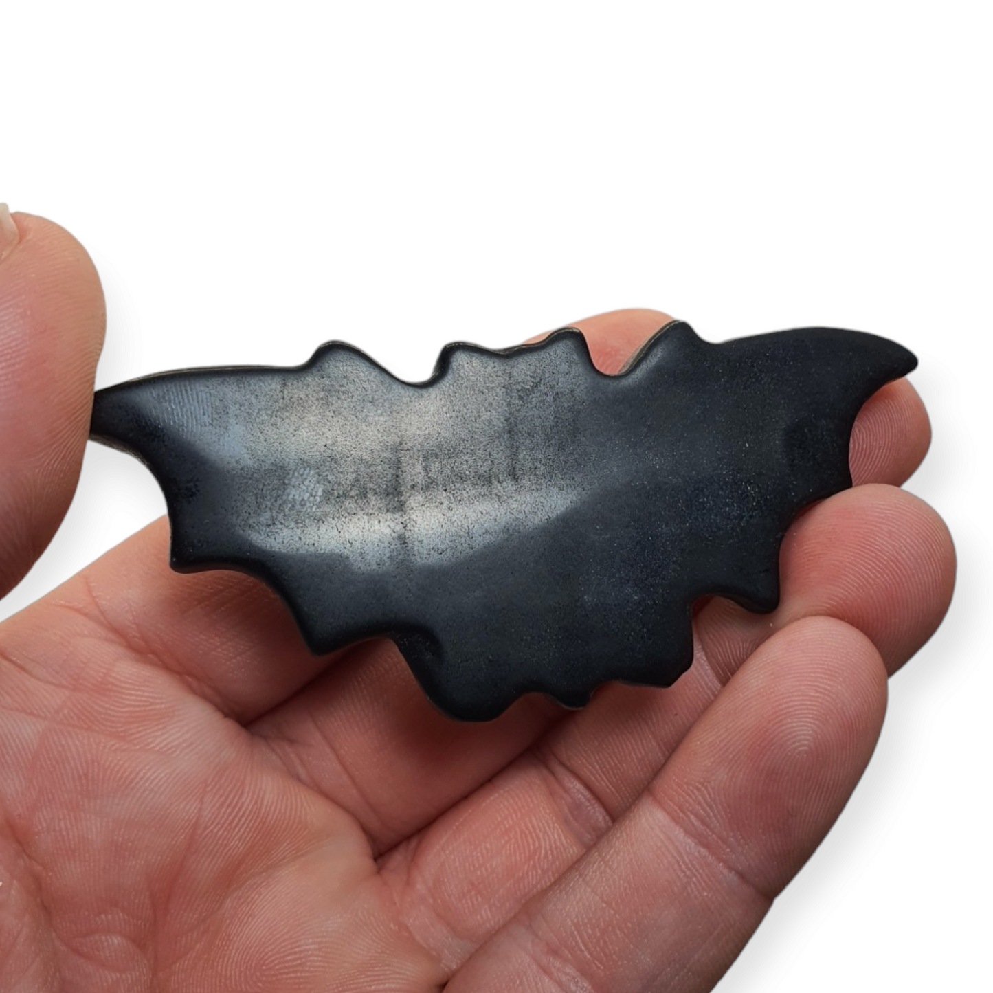 Crystals - Black Obsidian Bat Carvings