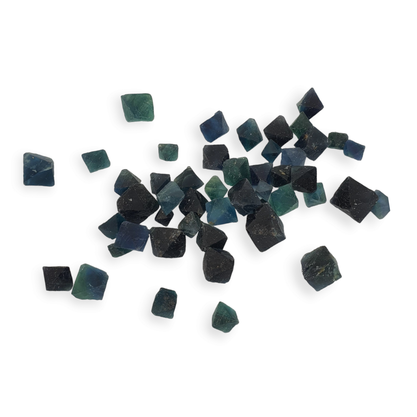 Crystals - Fluorite (Blue) Octahedrons