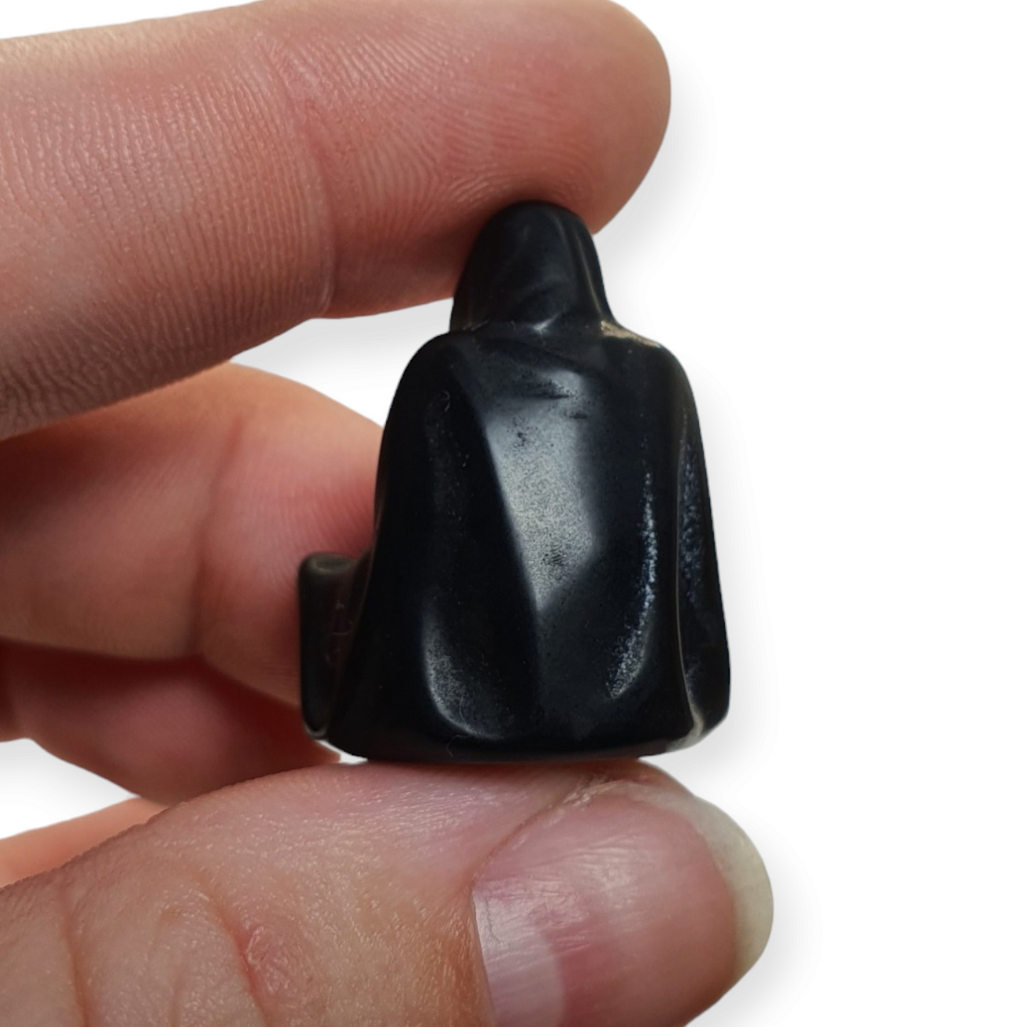 Crystals - Black Obsidian Grim Reaper/Death Mini Carvings