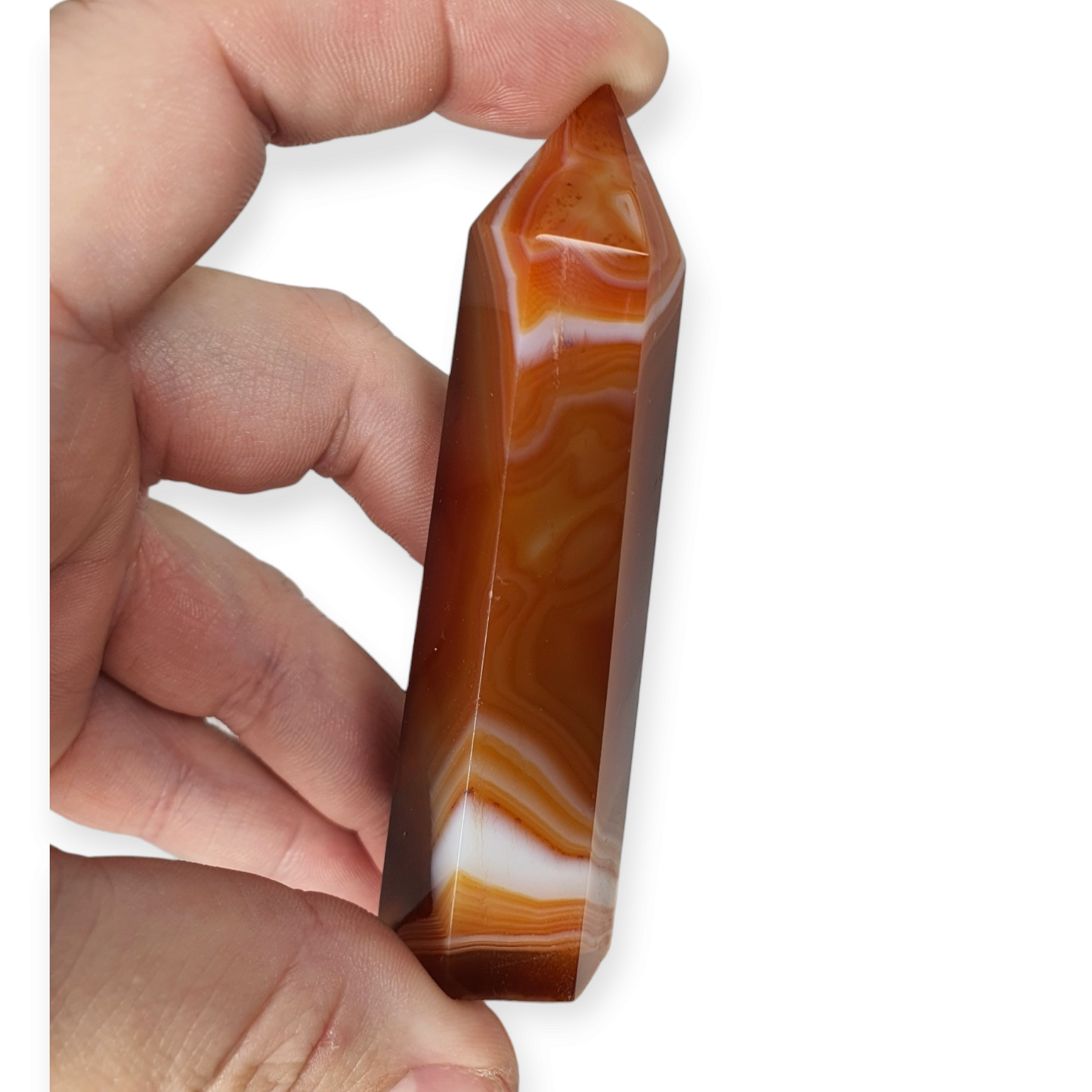 Crystals - Agate (Red Banded) Generators/Points