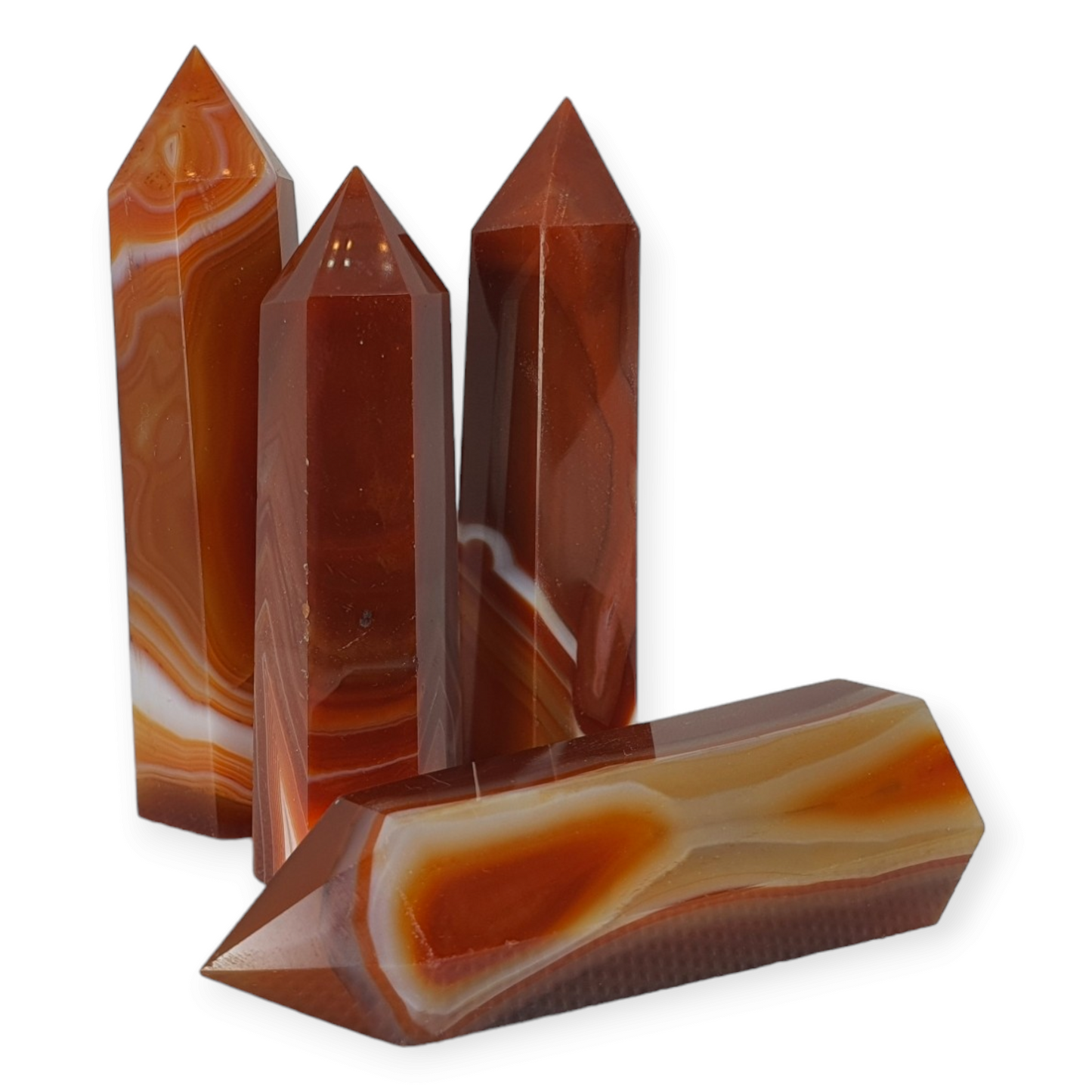 Crystals - Agate (Red Banded) Generators/Points