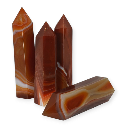 Crystals - Agate (Red Banded) Generators/Points