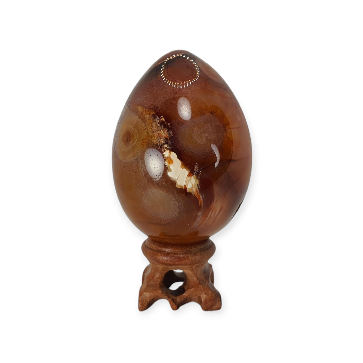 Crystals - Carnelian Polished Egg