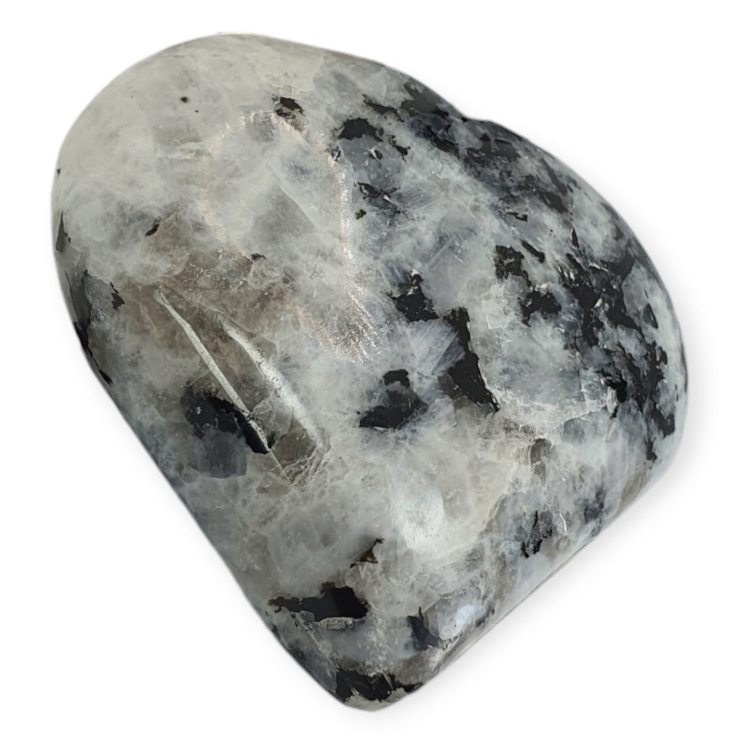 Crystals - Moonstone (Rainbow) Polished Heart